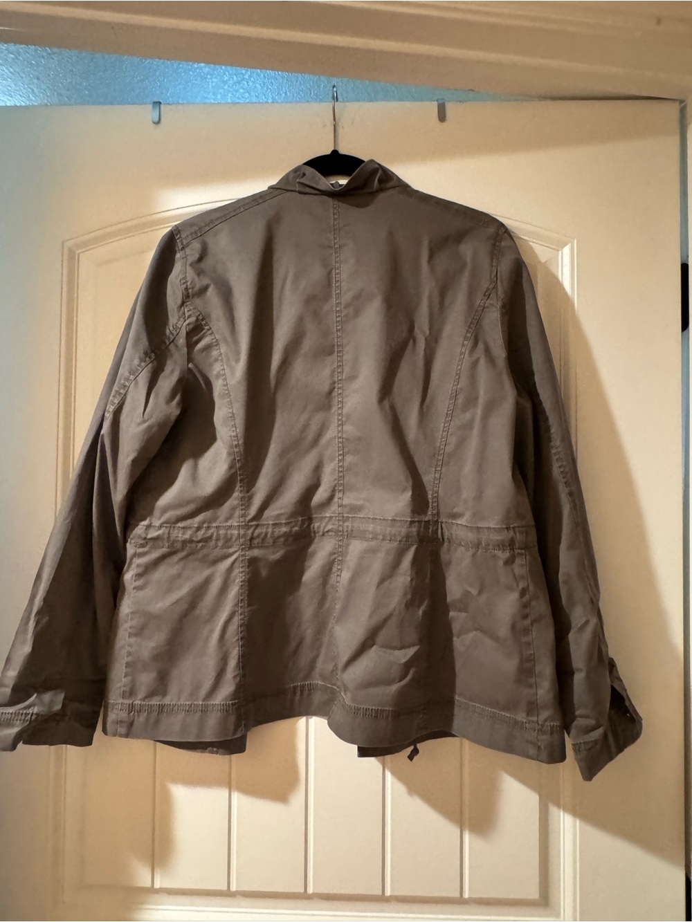 Eileen Fisher Olive Utility Jacket - Picture 5 of 5